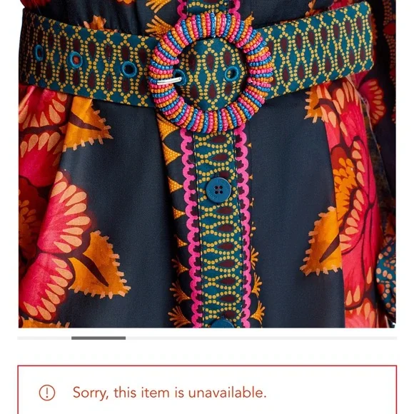 Farm Rio Ainika sparkle teal puff sleeve mini dress - Picture 3 of 7